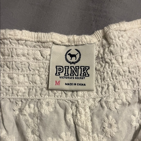 PINK Victoria's Secret Cream lace detail Shorts - Picture 3 of 5